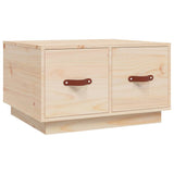 Vidaxl salontafel 60x53x35 cm massief grenenhout