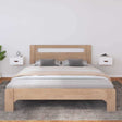 Vidaxl nachtkastjes 2 st wandgemonteerd 40x29,5x22 cm wit