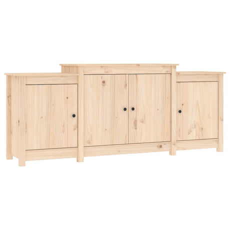 Vidaxl dressoir 164x37x68 cm massief grenenhout