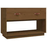 Vidaxl tv-meubel 90x40x60 cm massief grenenhout honingbruin