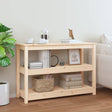 Vidaxl wandtafel 110x40x74 cm massief grenenhout