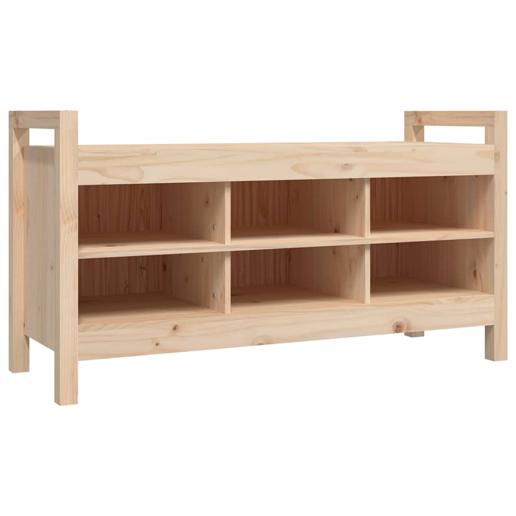 Vidaxl halbankje 110x40x60 cm massief grenenhout
