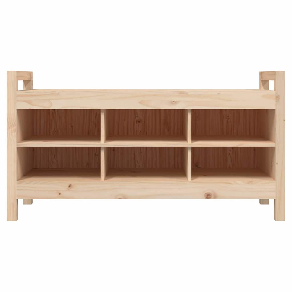 Vidaxl halbankje 110x40x60 cm massief grenenhout