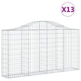 Vidaxl Schiags Kuerf 17 strad 200x3x100 120 cm Eisen