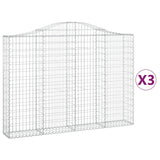 Vidaxl Schainen 3 St Vaulted 200x3140 160 cm Eisen