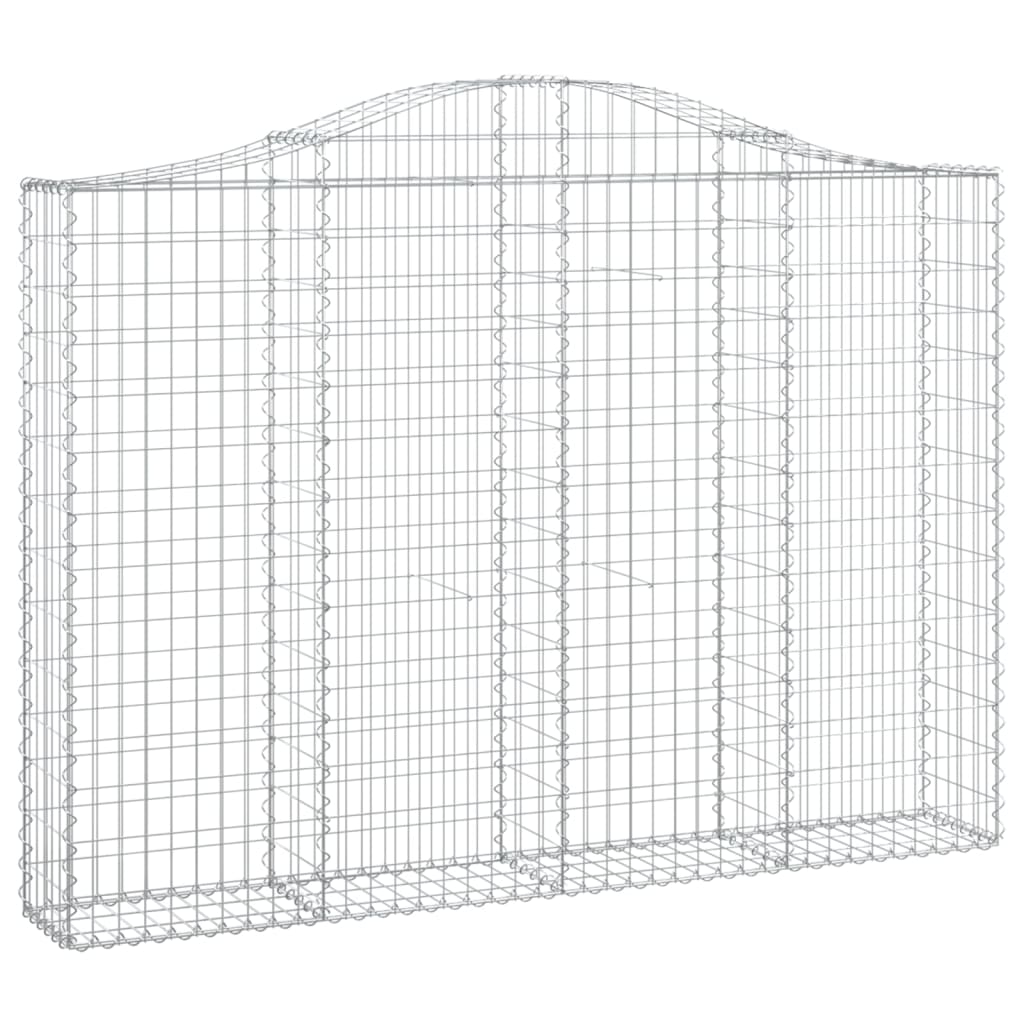 VidaXL Schans baskets 6 st vaulted 200x30x140 160 cm iron