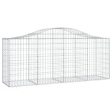 Cestas Vidaxl Schans 6 st 200x50x80 100 cm de hierro galvanizado