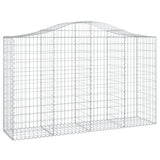 VidaXL Schans baskets 4 st vaulted 200x50x120 140 cm iron