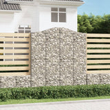 Vidaxl Schans korgar 3 st valvade 200x50x220 240 cm järn