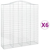 Vidaxl Schhans Kuerf 6 St Vaulted 200x50X220 240 cm Eisen