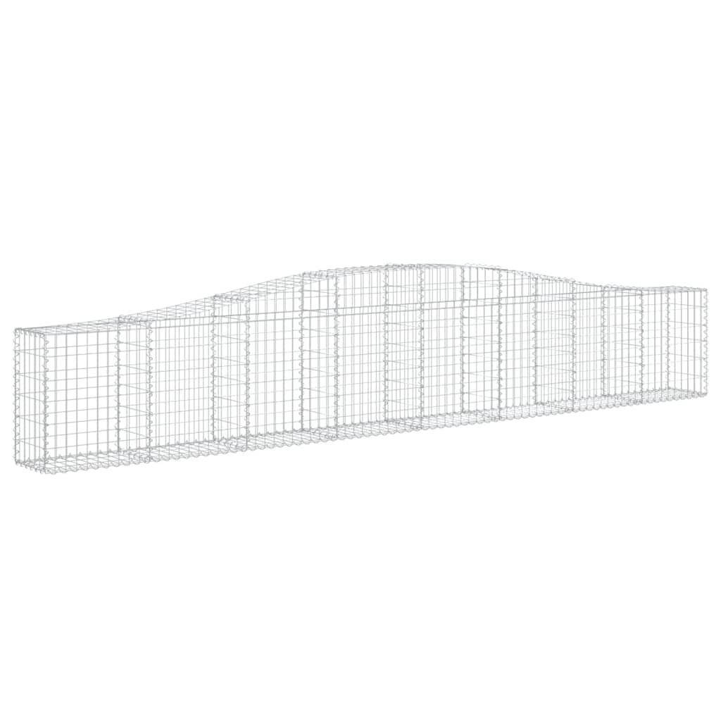 Vidaxl Schans baskets 5 st vaulted 400x30x60 80 cm iron