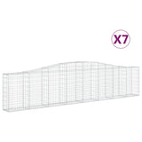 Vidaxl Schans Cesti 7 a volta 400x30x80 da 100 cm