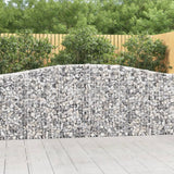 Cestas Vidaxl Schans 7 st boveled 400x30x100 120 cm de hierro