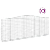 Vidaxl Schans Cesti 3 a volta 400x30x140 da 160 cm