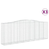 Vidaxl Schans Cesti 3 a volta 400x50x140 da 160 cm