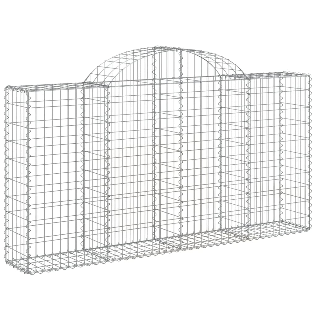 Vidaxl Schans Baskets 6 St. klenulé 200x30x100 120 cm železo