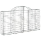 VidaXL Schans baskets 8 st vaulted 200x30x100 120 cm iron