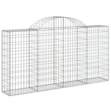 VidaXL Schans baskets 13 st vaulted 200x30x100 120 cm iron