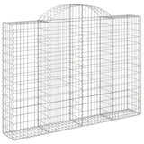 VidaXL Schans baskets 9 ST vaulted 200x30x140 160 cm iron