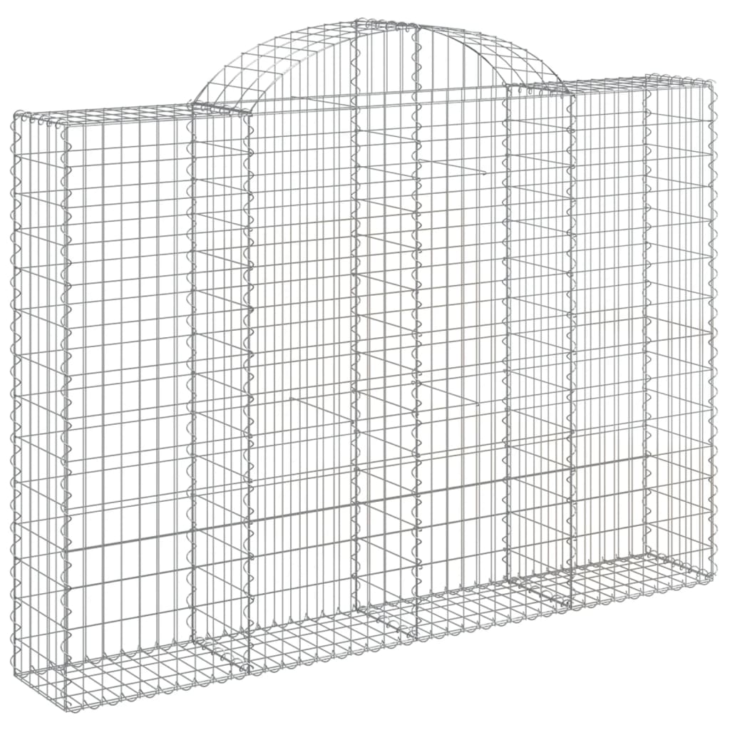 VidaXL Schans baskets 11 st vaulted 200x30x140 160 cm iron