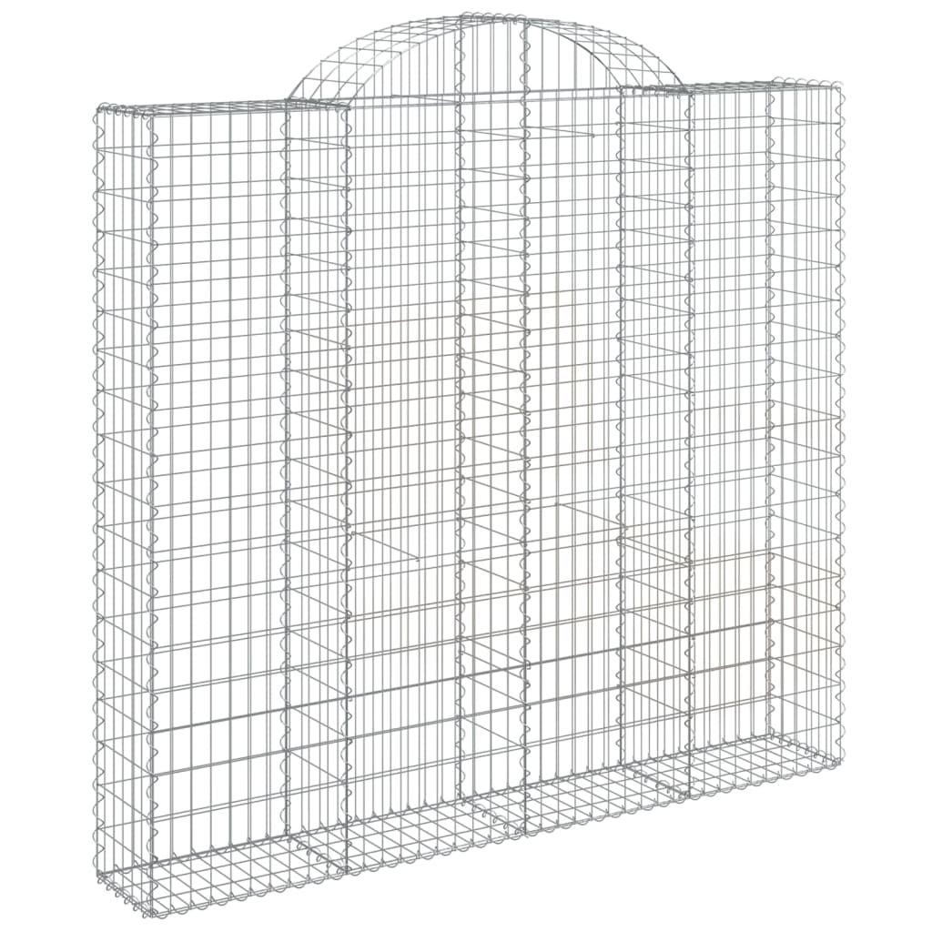 Vidaxl Schans baskets 2 ST vaulted 200x30x180 200 cm iron