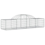 Cestas Vidaxl Schans 10 st 200x50x40 60 cm de hierro galvanizado