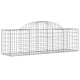 Cestas Vidaxl Schans 5 st 200x50x60 80 cm de hierro galvanizado