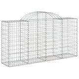 VidaXL Schans baskets 14 st vaulted 200x50x100 120 cm iron