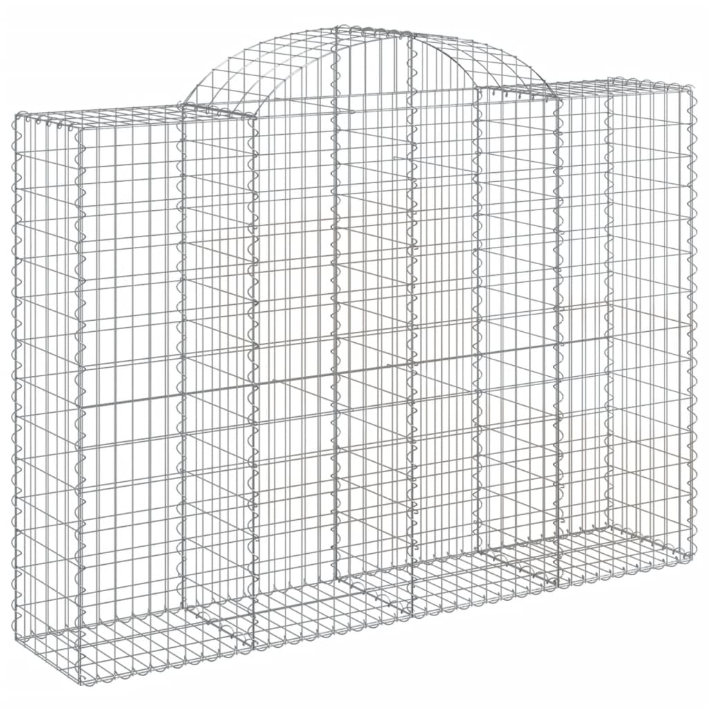 VidaXL Schans baskets 6 st vaulted 200x50x140 160 cm iron