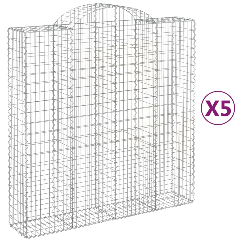 Vidaxl Schans Cesti 5 a volta a volta 200x50x200 220 cm