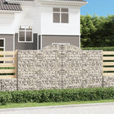 Cestas Vidaxl Schans 2 st 300x30x160 180 cm de hierro