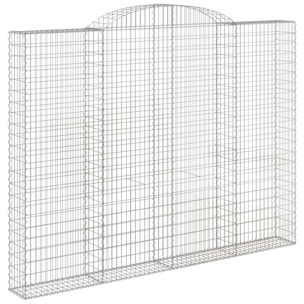 VidaXL Schans baskets 2 ST vaulted 300x30x220 240 cm iron