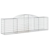 Cestas Vidaxl Schans 4 st 300x50x80 100 cm de hierro galvanizado