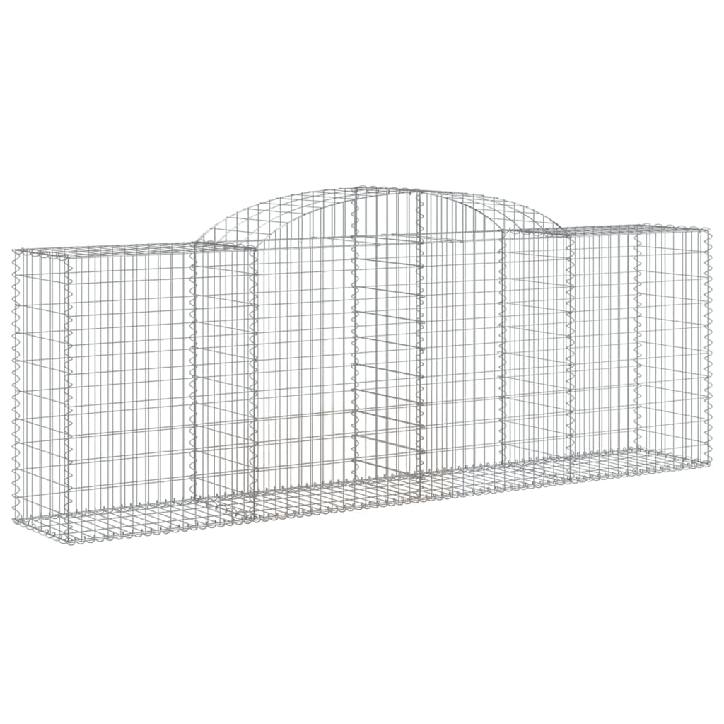 VidaXL Schans baskets 6 st vaulted 300x50x100 120 cm iron