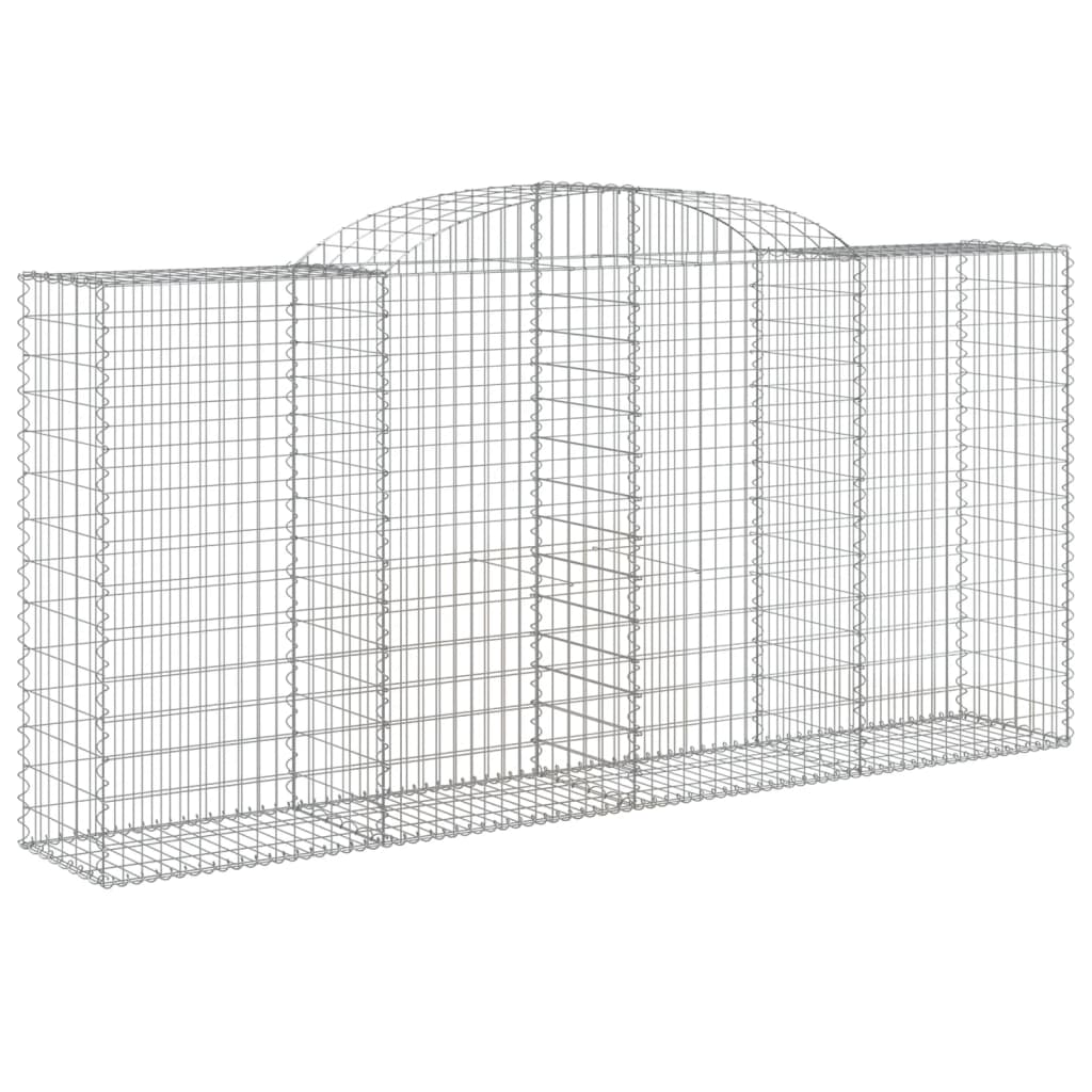 VidaXL Schans baskets 6 st vaulted 300x50x140 160 cm iron