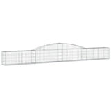 Vidaxl Schans baskets 6 st vaulted 400x30x40 60 cm iron