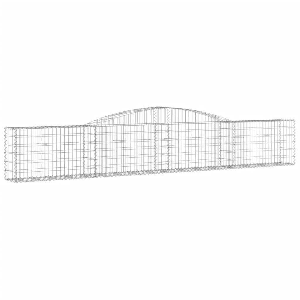 Vidaxl Schlag Kuerf 3 St Vaulted 400x30x60 80 cm Eisen