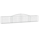 Vidaxl Schans baskets 6 st vaulted 400x30x60 80 cm iron