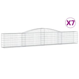 Vidaxl Schans Cesti 7 a volta 400x30x60 80 cm