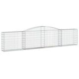 VidaXL Schans baskets 7 st vaulted 400x30x80 100 cm iron