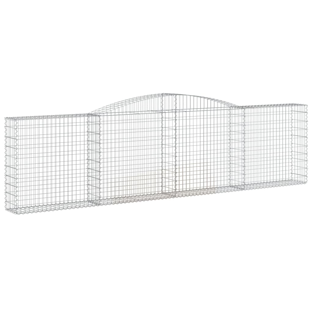 Vidaxl Schans Baskets 2 ST Krancované 400x30x100 120 cm železo