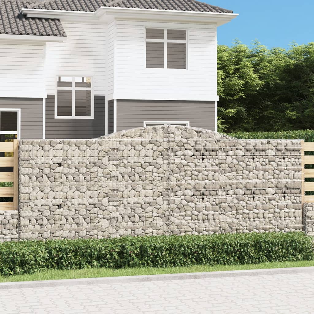 Cestas Vidaxl Schans 3 st 400x30x160 180 cm de hierro