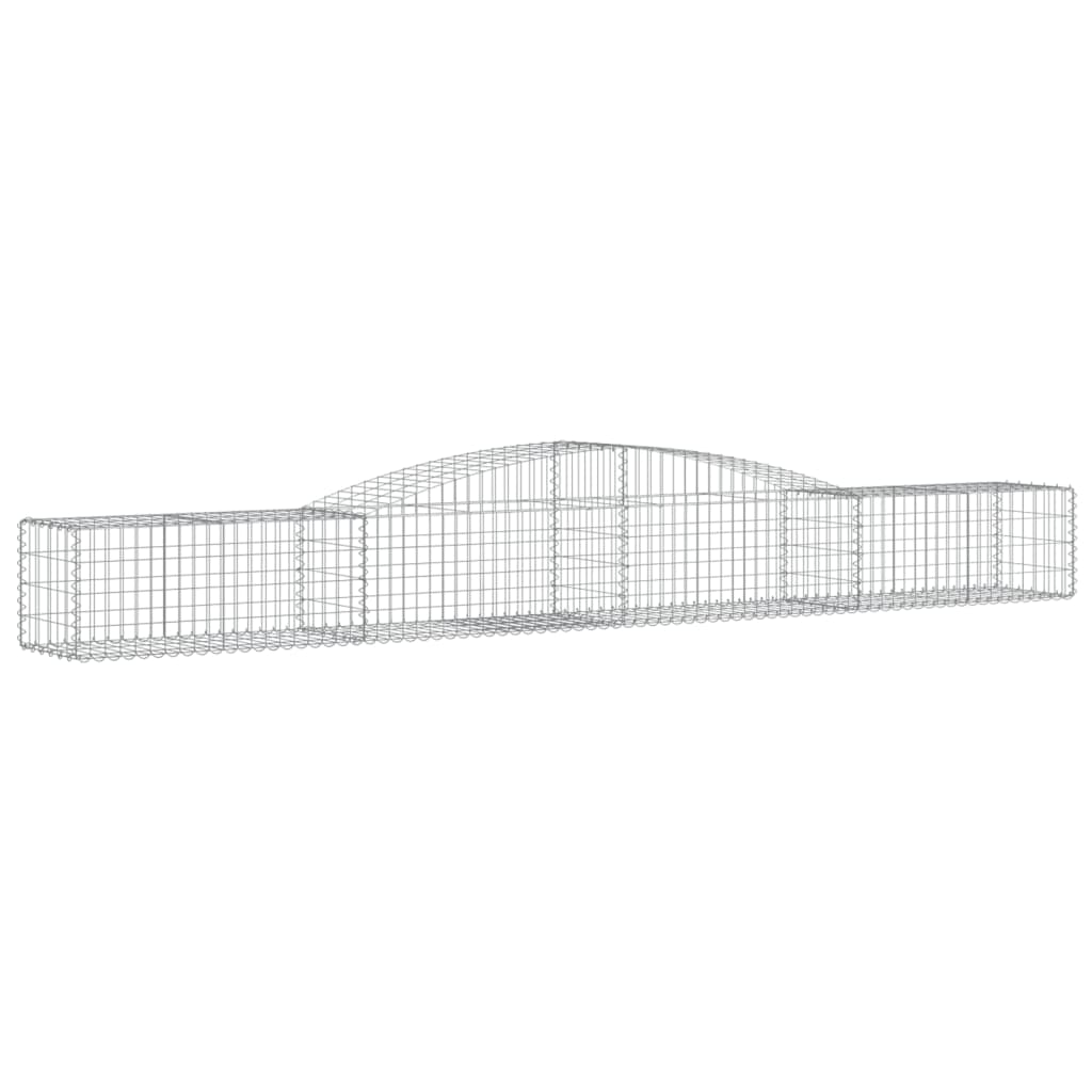 VidaXL Schans baskets 6 st vaulted 400x50x40 60 cm iron