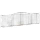 VidaXL Schans baskets 2 ST vaulted 400x50x100 120 cm iron