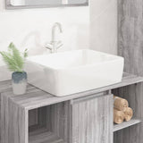 BIDAXL WASHBASIN 48X37X13 Rektangulär keramisk vit