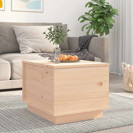 Vidaxl salontafel 40x50x35 cm massief grenenhout