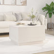 Vidaxl salontafel 60x50x35 cm massief grenenhout wit