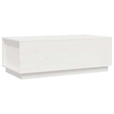 Vidaxl salontafel 100x50x35 cm massief grenenhout wit