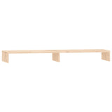 Vidaxl Monitor Standard 100x27x10 cm Solid Pine