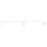 Vidaxl monitorstandaard 100x27x10 cm massief grenenhout wit